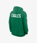 Philadelphia Eagles Nike Kelly Green Sideline Hoodie Unisex
