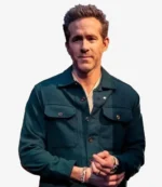 Ryan Reynolds Late Night with Seth Meyers Green Jacket For Unisex