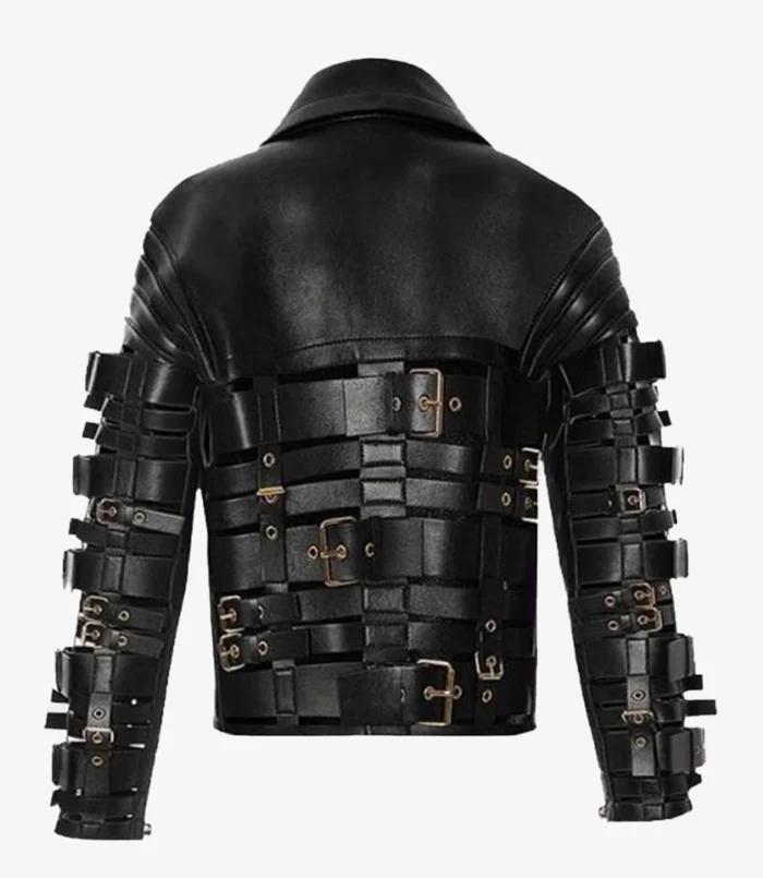 Straps and Buckles Zendaya Coleman Jacket