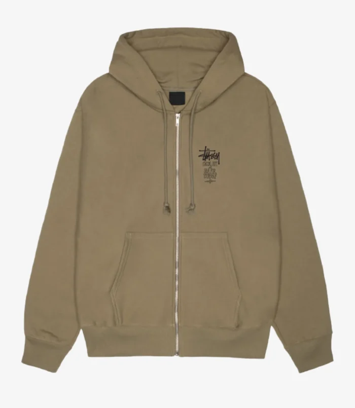 Stussy Swim Out Zip-Up Hoodie Unisex