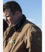 The Ferg Longmire Tv Series Adam Bartley Brown Bomber Uniform Jacket Unisex