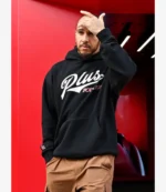 U.S. F1 Grand Prix 2025 Lewis Hamilton Plus Four Four Black Hoodie For Unisex