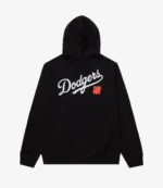 Undefeated x NE x Dodgers Stacked Logo Hoodie Unisex