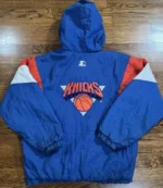 Vintage Starter New York Knicks Pullover Jacket For Unisex