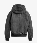 Zara Reversible Faux Leather Bomber Jacket For Unisex