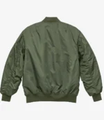 United Athle Ma1 Olive Bomber Jacket
