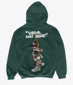 Unisex Virgil Was Here Fleece Pullover Hoodie