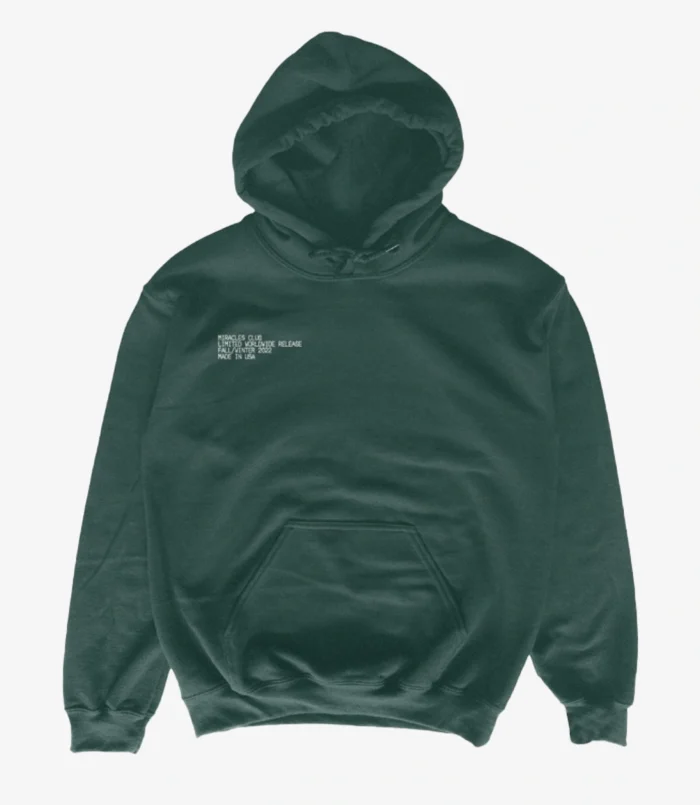 Virgil Was Here Fleece Pullover Hoodie