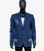 Vladimir Guerrero Jr. 2025 Toronto Blue Jays Home Run Blue Blazer Jacket For Unisex