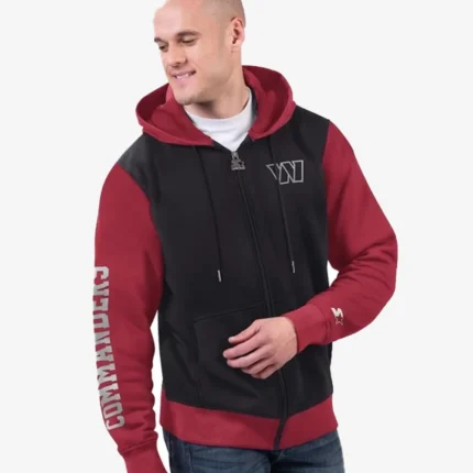 Washington Commanders Starter Thursday Night Gridiron Full-Zip Hoodie For Unisex