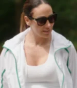 Womens Wife Swap Real Housewives Edition S01 Melissa Gorga Full-Zip White Jacket