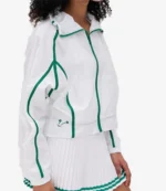 Wife Swap Real Housewives Edition S01 Melissa Gorga Full-Zip White Jacket