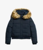 Superdry Everest Fur Hooded Bomber Jacket For Womens