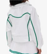 Wife Swap Real Housewives Edition S01 Melissa Gorga Full-Zip White Jacket For Unisex