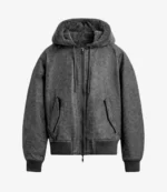 Zara Reversible Faux Leather Bomber Jacket