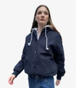 Women's Brandy Melville Drew Blue Jacket