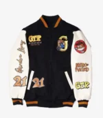 Cartoon Network Varsity Jacket For Unisex