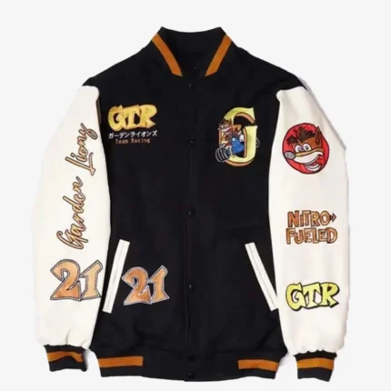 Cartoon Network Varsity Jacket For Unisex