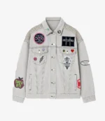 Unisex Fan Gifted Lady Gaga Mayhem Ball Tour 2025 Put Your Paws Up All Patches Jacket