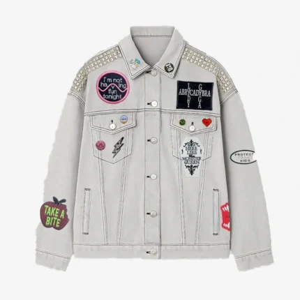 Unisex Fan Gifted Lady Gaga Mayhem Ball Tour 2025 Put Your Paws Up All Patches Jacket