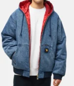 Limited Edition Carhartt Active Reversible Hoodie Jacket For Unisex