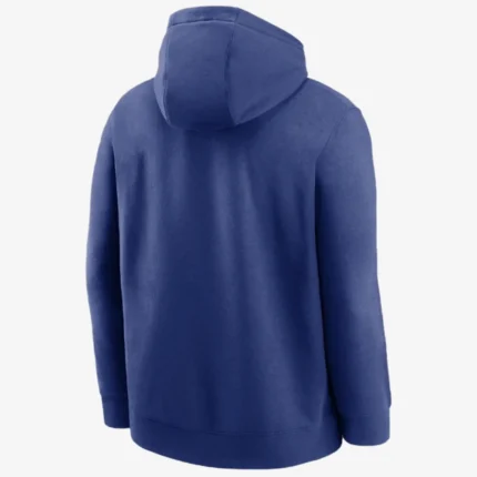 Los Angeles Dodgers 2025 World Series Champions Logo Home Plate Men’s Nike MLB Pullover Hoodie