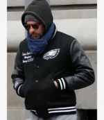 NYC 2025 Bradley Cooper Black Eagles Varsity Jacket