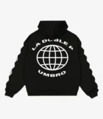 Peso Pluma x Umbro Black Pullover Hoodie