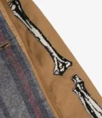 Vintage Carhartt Skeleton Tan Jacket For Unisex