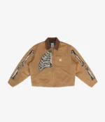 Unisex Vintage Carhartt Skeleton Tan Jacket