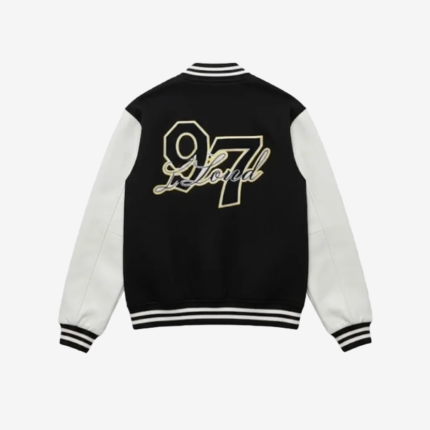 97 lloud Varsity Black & White Jacket