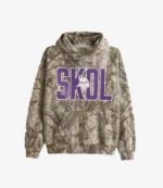 Abercrombie Minnesota Vikings Camo Hoodie For Unisex
