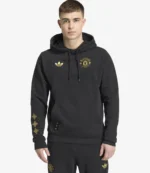 Unisex Adidas Manchester United Cny Fanswear 2025-2026 Hoodie