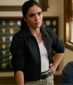 Unisex Arienne Mandi Chicago PD S13 Eva Imani Cropped Black Jacket