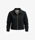 Arienne Mandi Chicago PD S13 Eva Imani Cropped Black Jacket