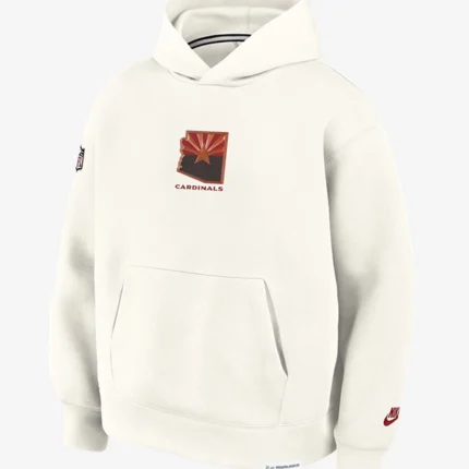 Unisex Arizona Cardinals Nike 2025 Rivalries Collection Oversized Tech Fleece Hoodie