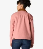 Carhartt Pink & Cream Zip-Up Jacket