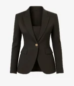 Carol Pierce Brilliant Minds S02 Tamberla Perry Black Blazer