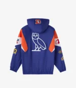 Denver Broncos OVO 2025 STARTER Half-Zip Pullover Hooded Jacket