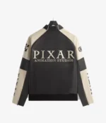 Disney x Kith for Pixar Dejan Black & Cream Leather Jacket