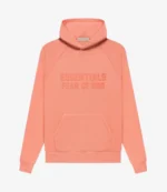 Fear of God Coral Essentials Pullover Fleece Hoodie For Unisex