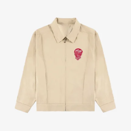 Unisex Golf Wang x Marty Supreme 2025 Beige Wally Work Jacket
