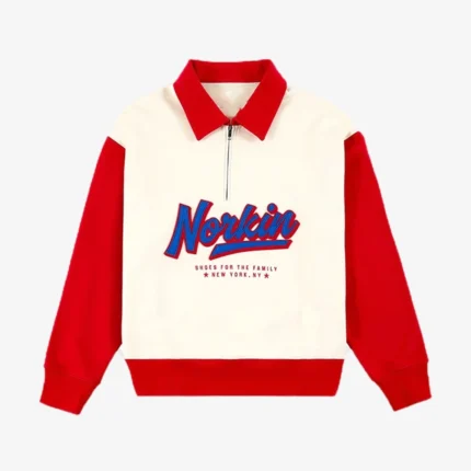 Unisex Golf Wang x Marty Supreme 2025 Norkin Quarter-Zip Pullover Sweatshirt in Fleece