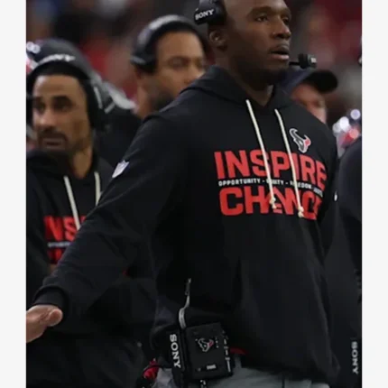 Unisex Houston Texans 2025 Inspire Change Opportunity Equity Freedom Justice Hoodie