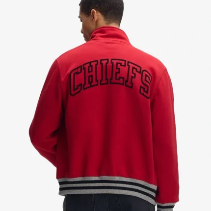 Kansas City Chiefs 2025 Fanatics IconicFleece Full-Zip Jacket in Red