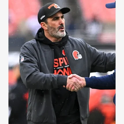 Kevin Stefanski of Cleveland Browns Bomber Jacket