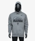 Unisex Kobe Bryant That’s MAMBA Nike Swoosh Grey Pullover Hoodie