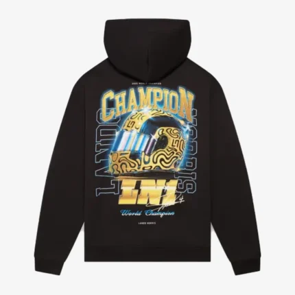 Unisex Lando Norris Champion Black Hoodie