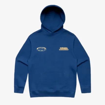 Lando Norris World Tour Blue Hoodie For Unisex