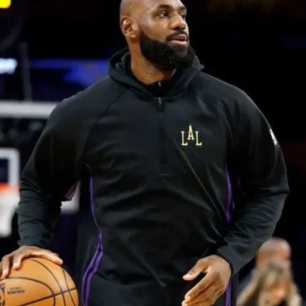 LeBron James Utah Jazz vs. Los Angeles Lakers Black Hoodie For Unisex